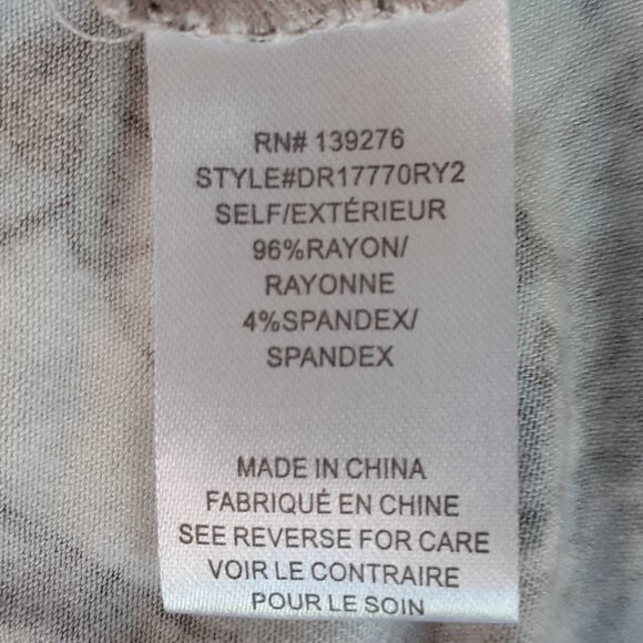 Daniel Rainn Medium Long Sleeve Boho Pattern Blouse Top DR2 - Picture 7 of 9